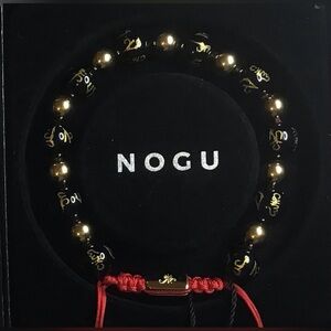 🖤❤️ NOGU Tibetan Amulet Deluxe Obsidian Mantra Bracelet ❤️🖤